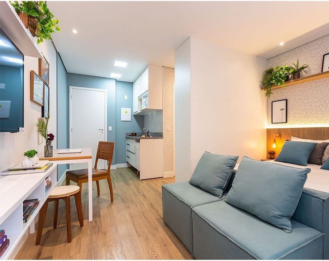 Studio decorado pela Stay4You - Vista principal